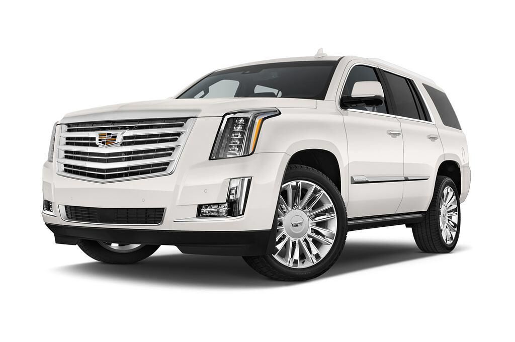 Cadillac Escalade (Baujahr 2016) Platinum 5 Türen seitlich vorne mit Felge