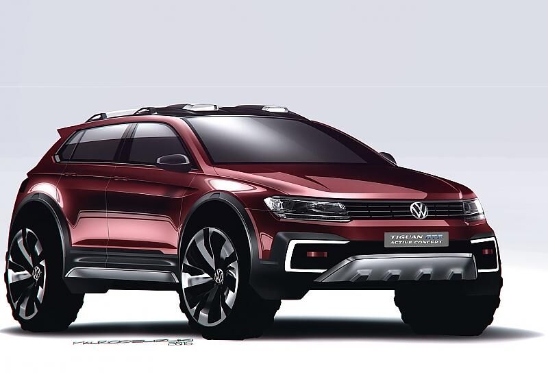 VW Tiguan GTE Active Concept auf der NAIAS 2016