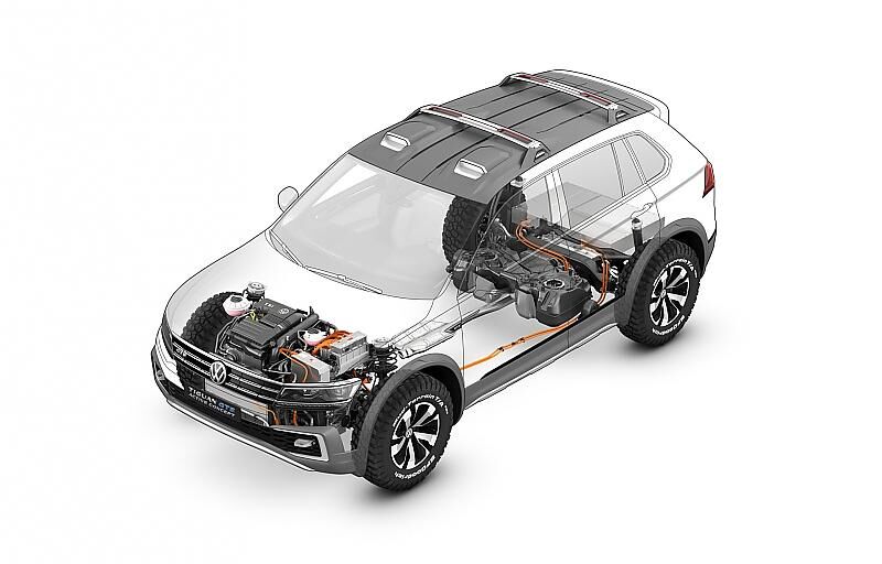 VW Tiguan GTE Active Concept auf der NAIAS 2016