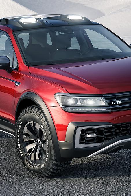 VW Tiguan GTE Active Concept auf der NAIAS 2016