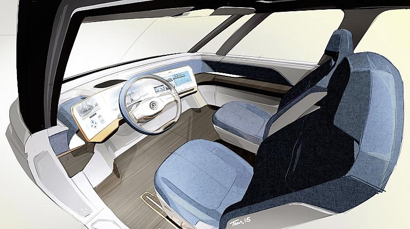 Interieur VW Budd-e