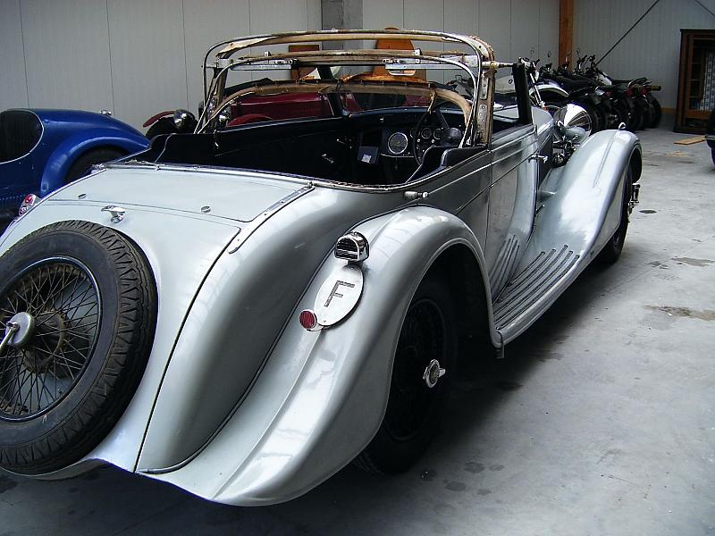 Der Alvis Speed 20 von 1935 nach der Bearbeitung