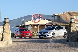 Opel Astra - Renault Mégane - Blick auf den Golf Opel Astra - Renault Mégane - Blick auf den Golf