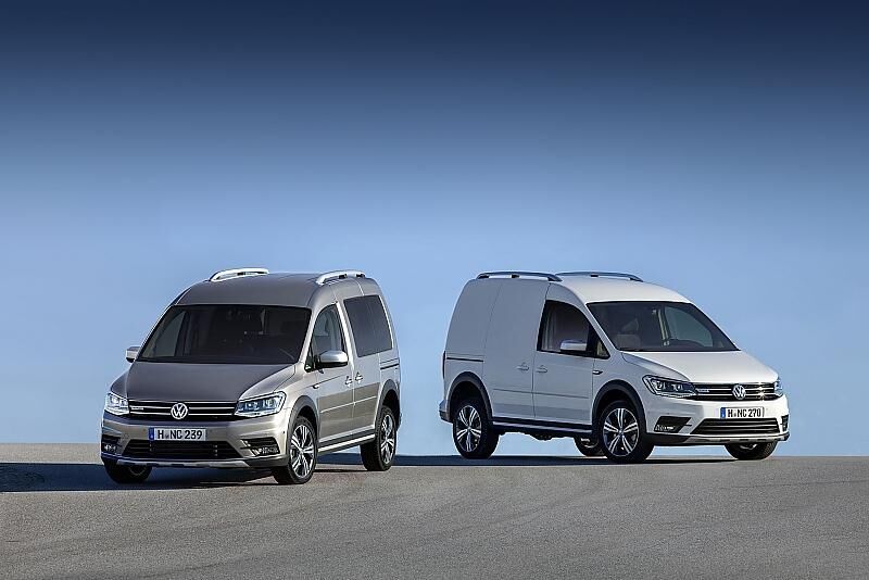 Den VW Caddy Alltrack gibt es in der Pkw- und der Kastenwagen-Konfiguration.