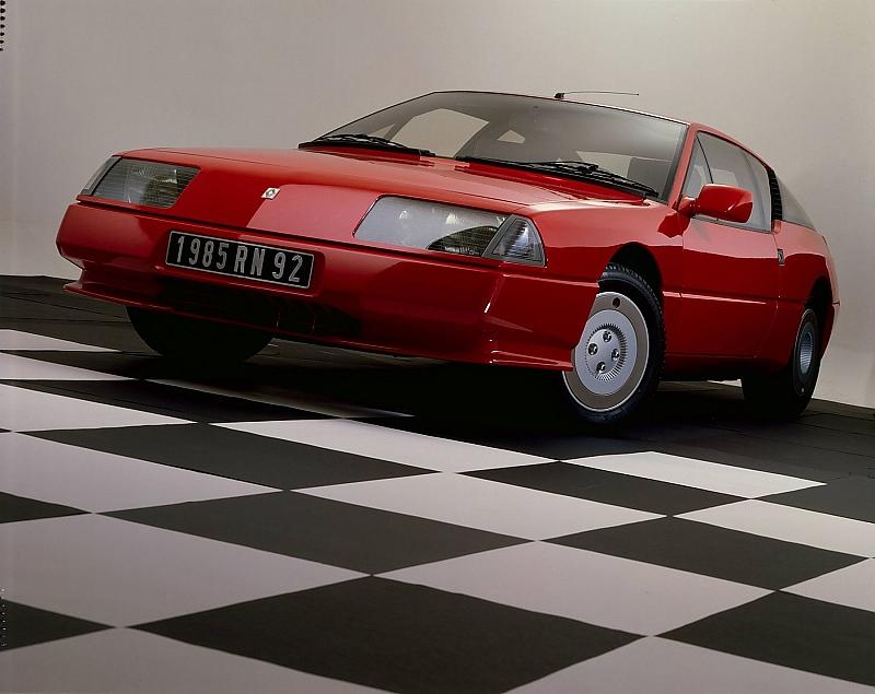 Futuristische Form: Der Alpine GT V6 (1985 bis 1987)