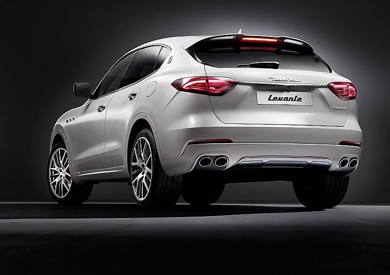Maserati Levante 2016 - aufgeräumtes Heck