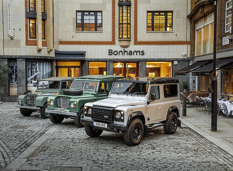 Der Land Rover Defender rollt seinem Ende entgegen.
