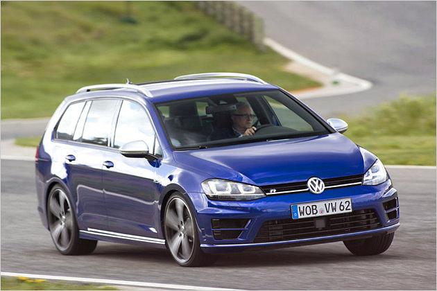 Praktisch und schnell ist er, der VW Golf R Variant