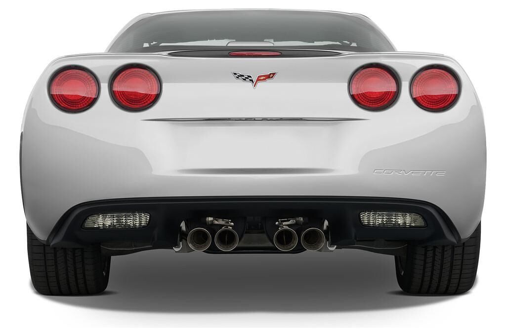 Chevrolet Corvette (Baujahr 2011) Coupe 2 Türen Heckansicht
