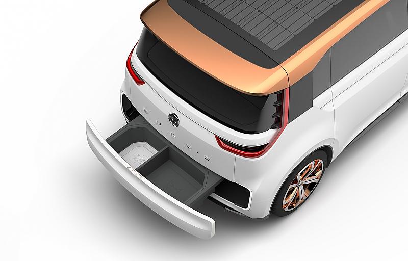 Studie des VW Budd-e auf der CES 2016 in Las Vegas