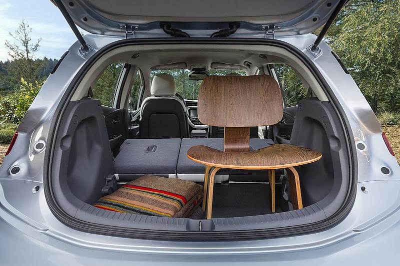 Der Kofferraum des Chevrolet Bolt fasst 450 Liter