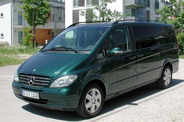 Mercedes Viano: Schon die mittellange Bauform misst fast fünf Meter in der Länge