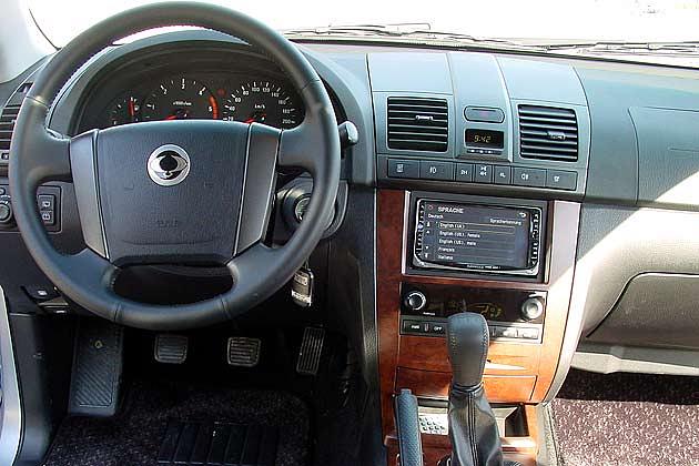 Der SsangYong Rexton bietet einen hochwertigen und funktionalen Innenraum