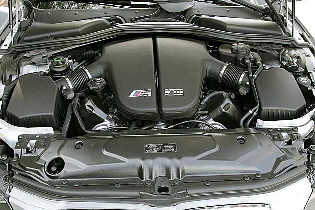 Das Herzstück: V10-Motor mit fünf Litern Hubraum leistet 507 PS
