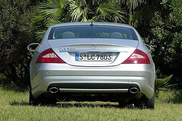CLS 500: Mit dem bewährtem V8 leistet er 306 PS