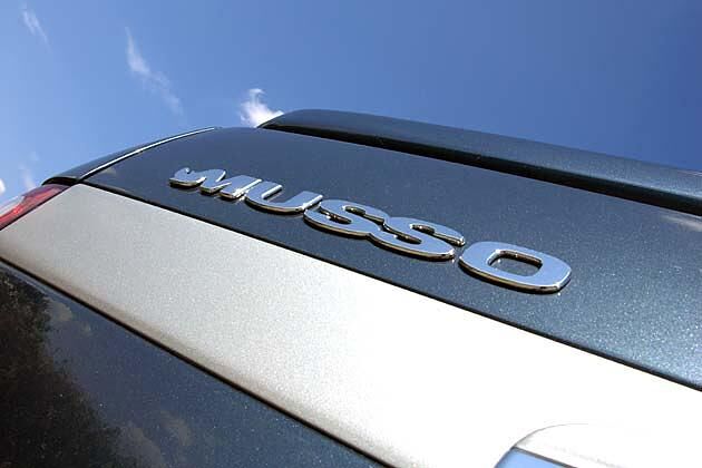 Der Musso von SsangYong wird bereits seit 1993 gebaut