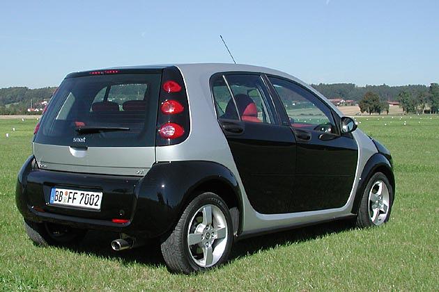 In Schwarz und Silber sieht der Forfour richtig edel aus