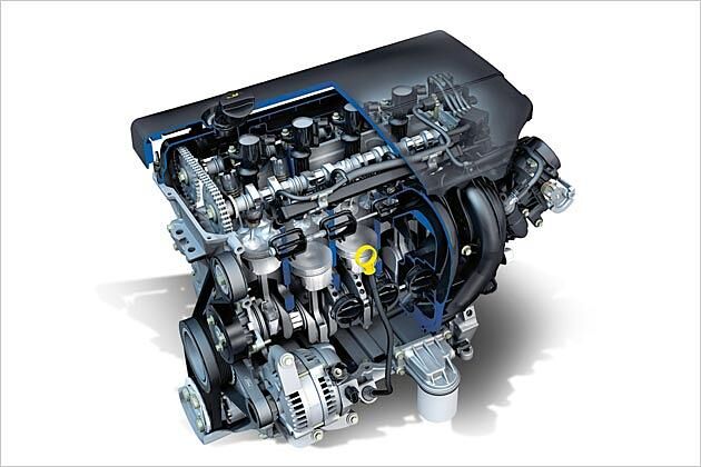 Der 1,6-Liter-Ti-VCT-Motor