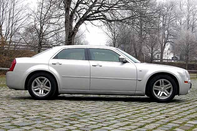 Der 300C verfügt über 18 Zoll große Felgen