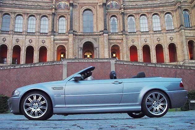 Ohne Verdeck bietet das M3 Cabriolet eine besonders elegante, seitliche Linienführung