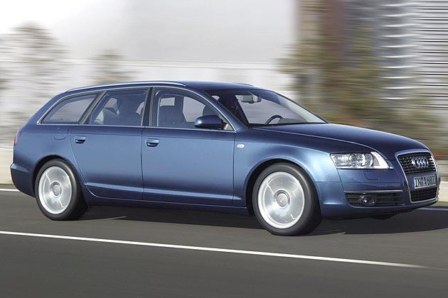 Der große A6 Avant wirkt zugleich elegant und dynamisch