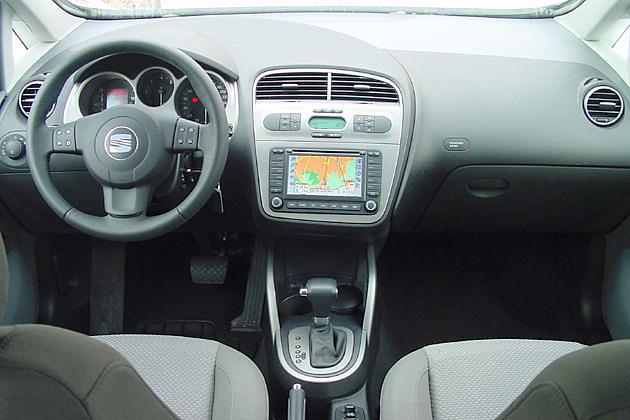Insgesamt wirkt das Cockpit aufgeräumt