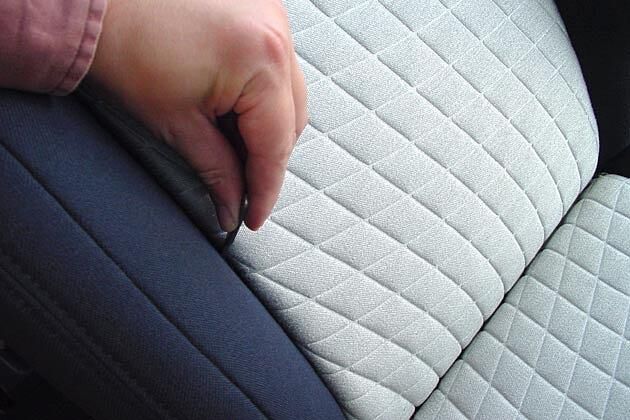 Caméléo: Die Innenteile der Sitze lassen sich herauszippen