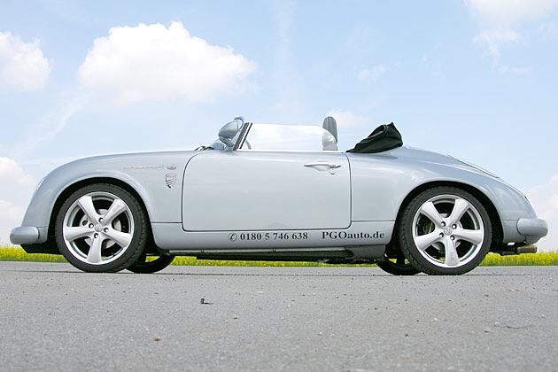 Extrem flache Flunder: 1,20 Meter hoher Roadster