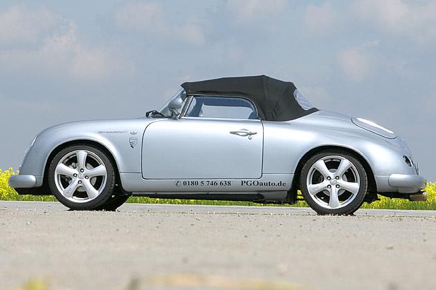 Zu den höheren Austattungspaketen des Speedster II gehören die 17-Zoll-Leichtmetallfelgen