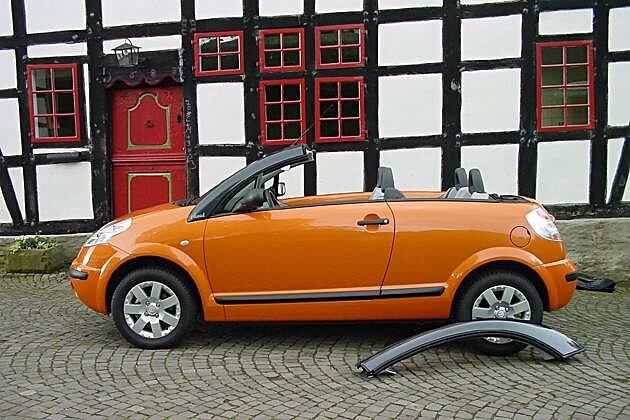 Vollcabrio: Nun sieht der C3 Pluriel aus, als wäre er immer ein viersitziges Cabrio gewesen