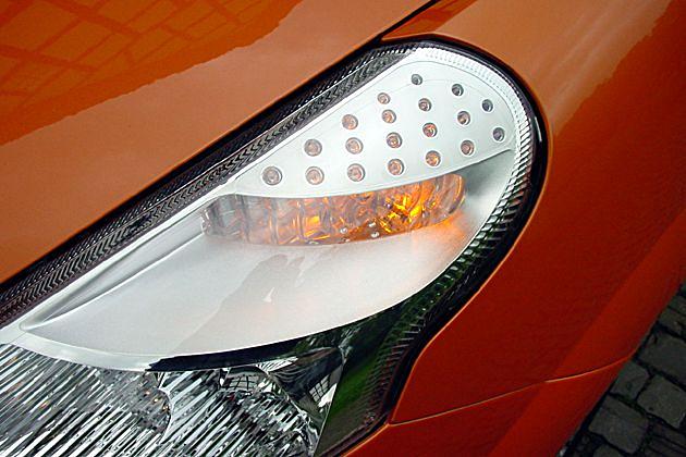 Schick: die Lochblende für die Blinker
