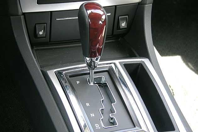 Die Schaltkulisse der Automatik