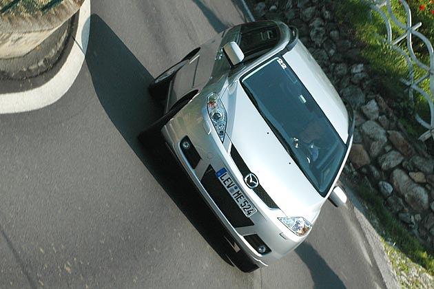 Zu enge Kurven nicht nicht das Revier des schwerer Diesels