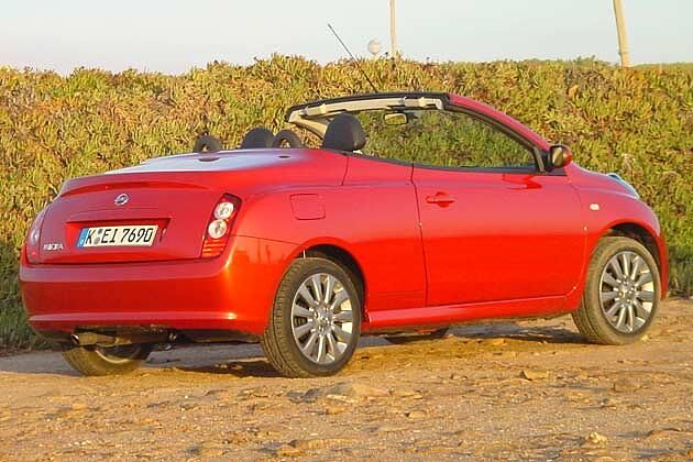 Kein Sportler: Man sieht dem Micra C+C seine gemütliche Art an