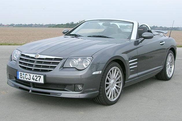 Chrysler Crossfire SRT-6 Roadster: Die Topversion spurtet in 5,3 Sekunden auf 100 km/h