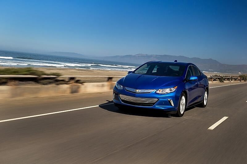 Chevrolet Volt 2016 - bei 158 km/h Höchstgeschwindigkeit wird abgeriegelt