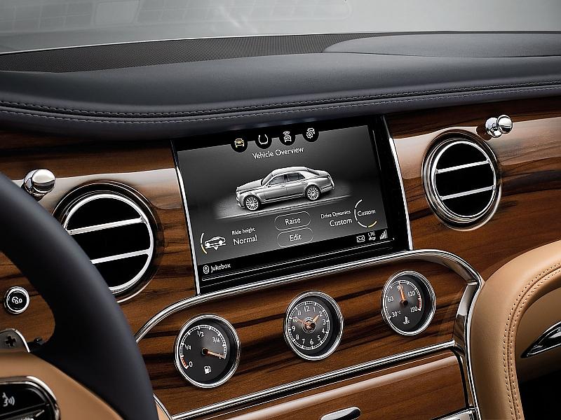 Acht Zoll ist der Touchscreen groß.