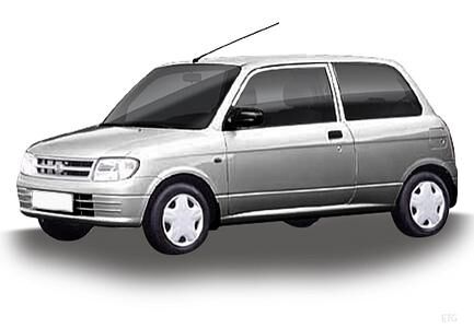 Daihatsu Cuore Schrägheck (1999–2003) Daihatsu Cuore Schrägheck (1999–2003)