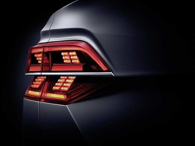 Die LED-Rücklichter des Phideon