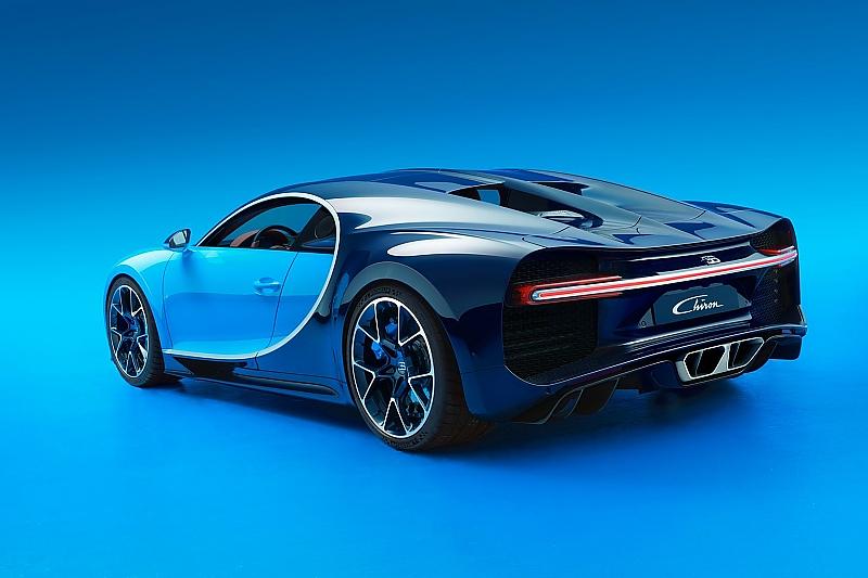 Die Aerodynamik des Bugatti Chiron ist ausgeklügelt