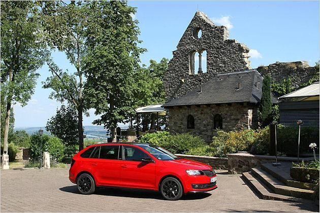Außer dem Rapid Spaceback werden noch der Citigo, der Yeti und der Fabia in der Monte-Carlo-Linie angeboten