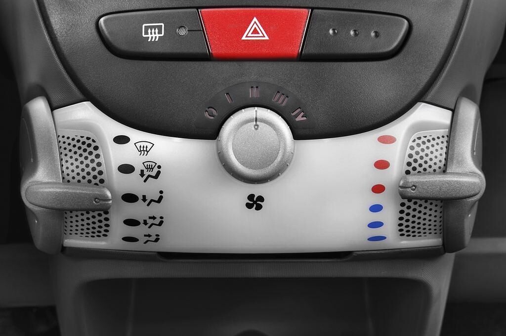 Citroen C1 (Baujahr 2009) C-Chic 3 Türen Temperatur und Klimaanlage