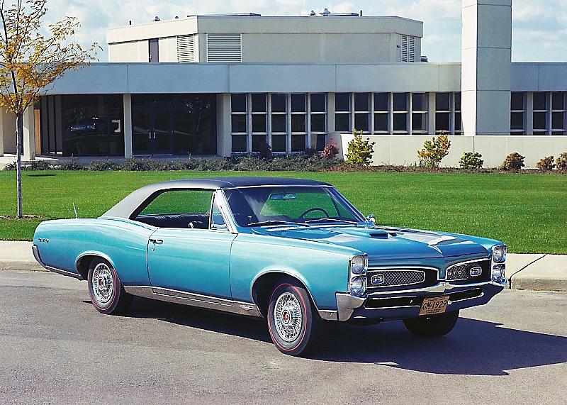 Der Pontiac GTO hat eine sehr markante Front