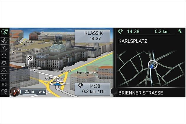 Auch eine Splitscreen-Darstellung soll die Orientierung verbessern