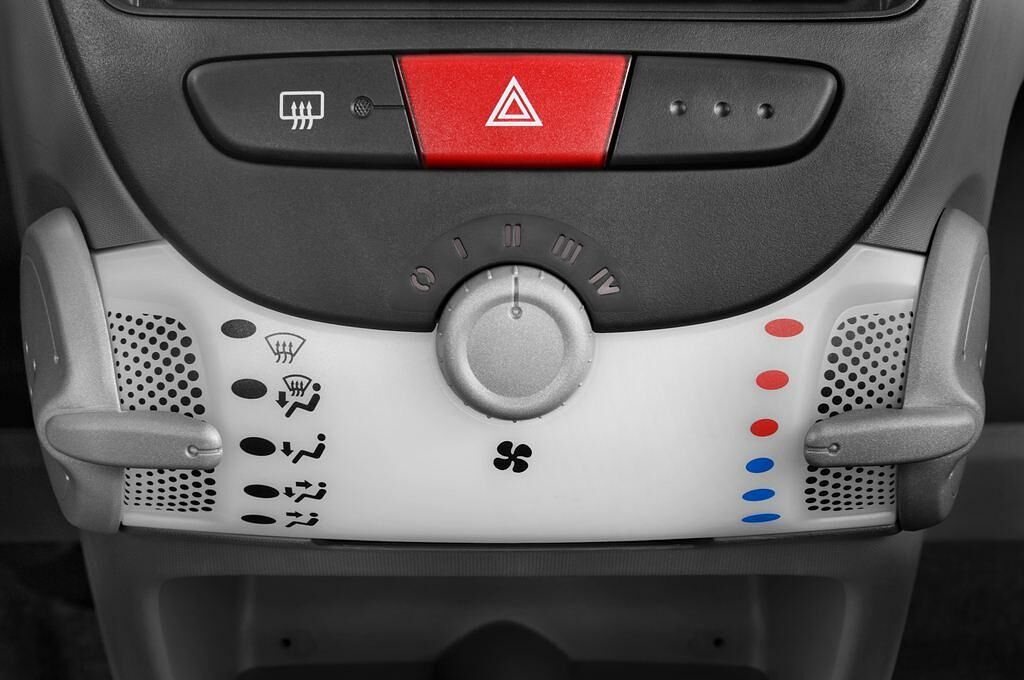 Citroen C1 (Baujahr 2009) C-Chic 5 Türen Temperatur und Klimaanlage
