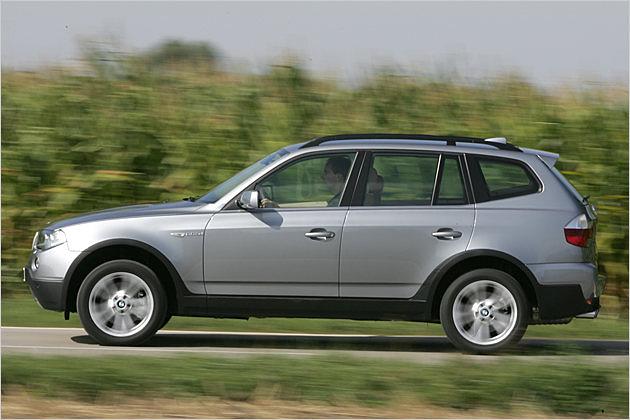 Wirkt in der Seitenansicht gestreckter und dynamischer: BMW X3