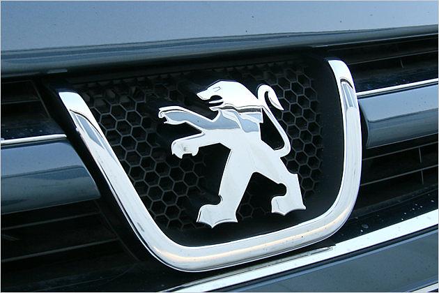 Selbstbewusst prangt ein großes Löwen-Emblem auf der Front des Franzosen