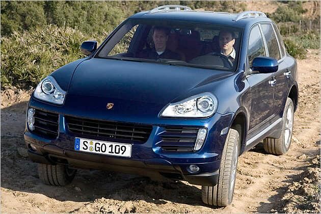 Facegeliftet: Porsche Cayenne im Modelljahr 2007, hier das V6-Modell