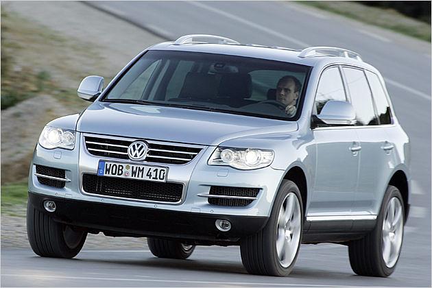 Passt in die VW-Modellpalette: Das Gesicht des neuen Touareg