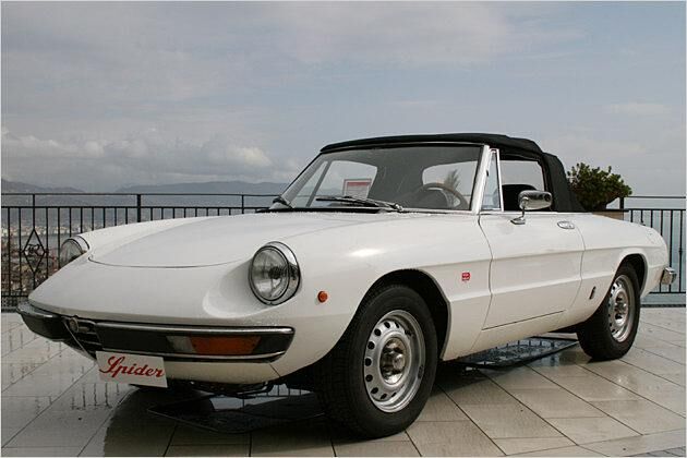 Das war sein Nachfolger ab 1969: Der Alfa Spider Fastback